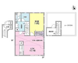 ストーリア等々力 112 間取り図