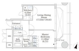 プラティーヌ御茶ノ水 307 間取り図