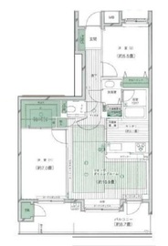 フォルスコート目黒大橋 2階 間取り図