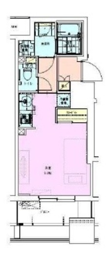門前仲町レジデンス六番館 703 間取り図