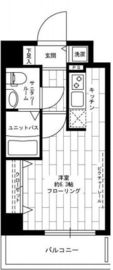 ステージファースト南麻布 4階 間取り図