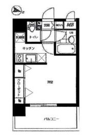 アクロス赤坂 3階 間取り図