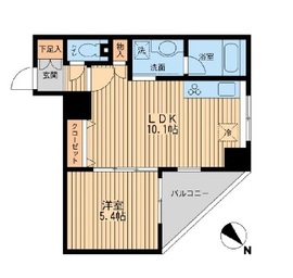 プライムアーバン日本橋人形町 902 間取り図