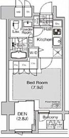 プライムアーバン池袋 1109 間取り図