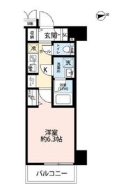 プレール・ドゥーク浅草4 303 間取り図