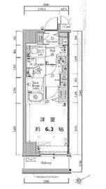 プレール・ドゥーク浅草4 304 間取り図