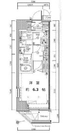 プレール・ドゥーク浅草4 804 間取り図