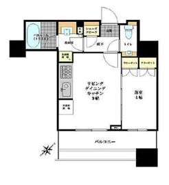 エアライズタワー 11階 間取り図