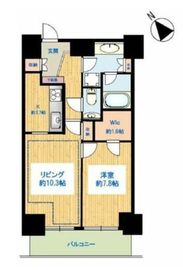 Wコンフォートタワーズ EAST 19階 間取り図