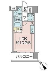 ラ・コスタ新宿余丁町 7階 間取り図