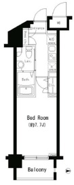 パークキューブ大井町 902 間取り図