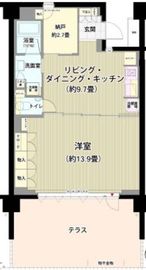 ガーデニエール砧レジデンス 116 間取り図