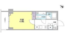 リバーレ月島 902 間取り図