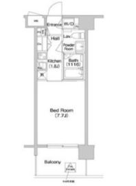 コンフォリア南砂町 706 間取り図