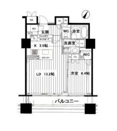 オリゾンマーレ 17階 間取り図