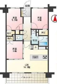 プレシス新宿柏木 4階 間取り図