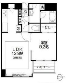 アトラス新御徒町 8階 間取り図