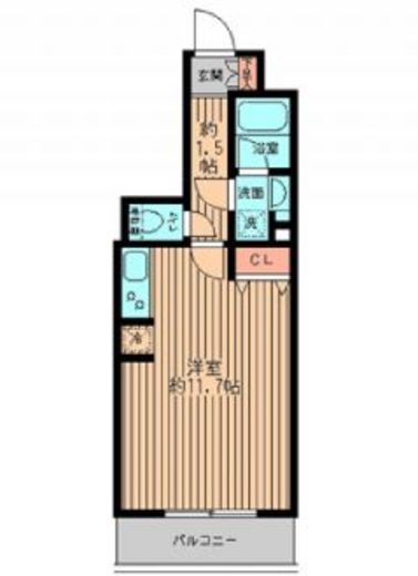 レガーロ御茶ノ水2 804 間取り図