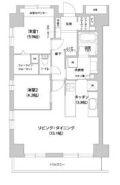 アウルコート南池袋 905 間取り図