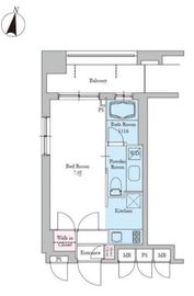 レジディア文京音羽2 401 間取り図