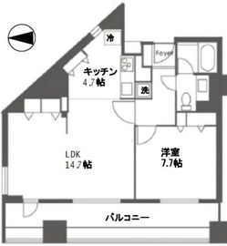 レグノ・セレーノ 15階 間取り図