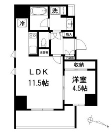 パークホームズ本郷東大前 5階 間取り図