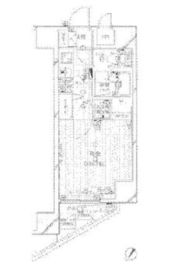 ガリシアヒルズ六本木 8階 間取り図