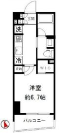 リビオ神楽坂 3階 間取り図