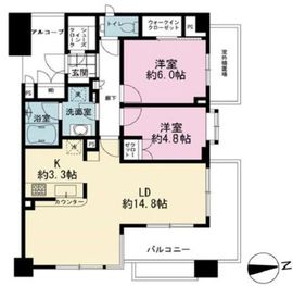 アーバンパレス参宮橋 4階 間取り図