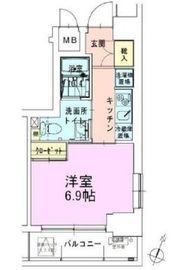 門前仲町レジデンス弐番館 606 間取り図