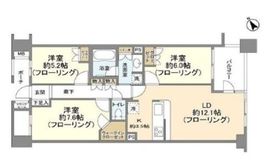 アールヴェール学芸大学 3階 間取り図