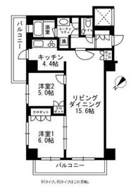 アーバンパーク代官山2 406 間取り図