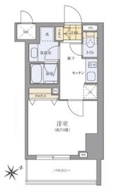 BLESS蔵前 619 間取り図