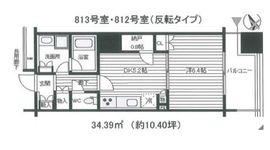 プラウドシティ蒲田 7階 間取り図