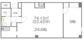 アロープラザ原宿 1階 間取り図