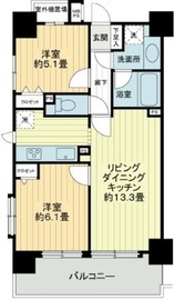 ライオンズマンション西麻布シティ 7階 間取り図