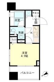 ブリリア日本橋茅場町 10階 間取り図