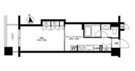 アパガーデンズ新宿戸山公園 3階 間取り図