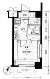 メインステージ日本橋人形町 4階 間取り図