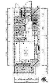 コンシェリア・デュー勝どき 7階 間取り図