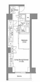 ザ・パークハビオ日本橋馬喰町 207 間取り図