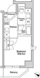 プラウドフラット森下 904 間取り図