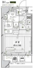 レガリス品川南大井パークサイド 3階 間取り図