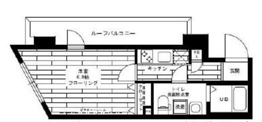 ステージファースト池尻大橋 7階 間取り図