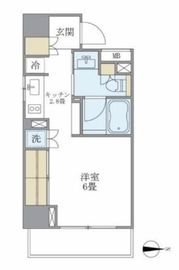 ブリリアイスト白金高輪 304 間取り図