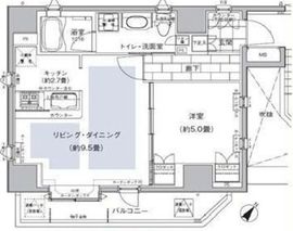 ザ・グランフォーリア目黒オープンスクエア 7階 間取り図