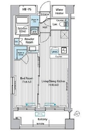 グランハイツ白金 107 間取り図