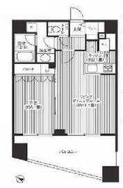 グランハイツ代々木 603 間取り図