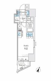 GLACIER神保町 (グラシア神保町) 204 間取り図