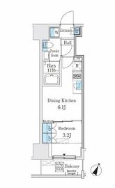 GLACIER神保町 (グラシア神保町) 703 間取り図